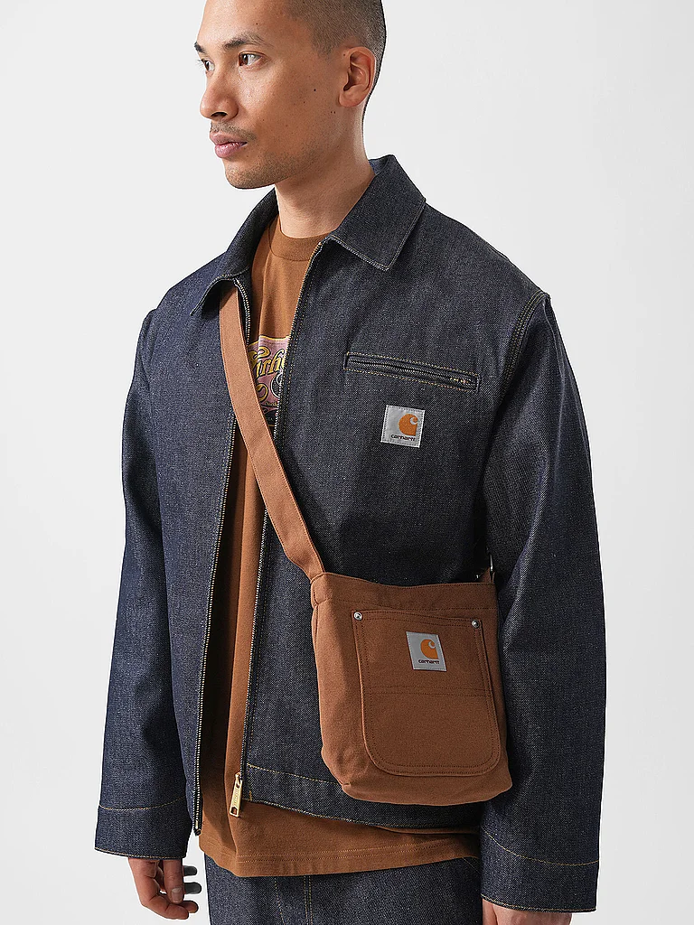 Carhartt WIP Canvas Bag Small Hamilton Brown 2